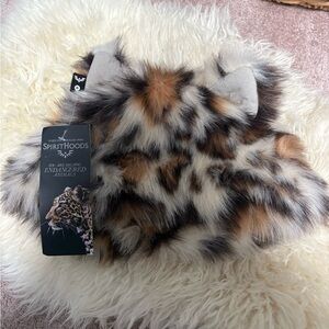 SpiritHoods leopard Print faux fur hat